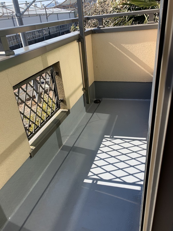 バルコニー防水工事のご紹介