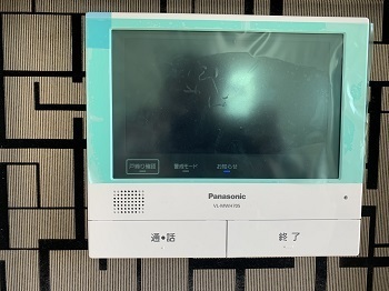 11/6　Panasonic 　テレビドアホン　施工事例