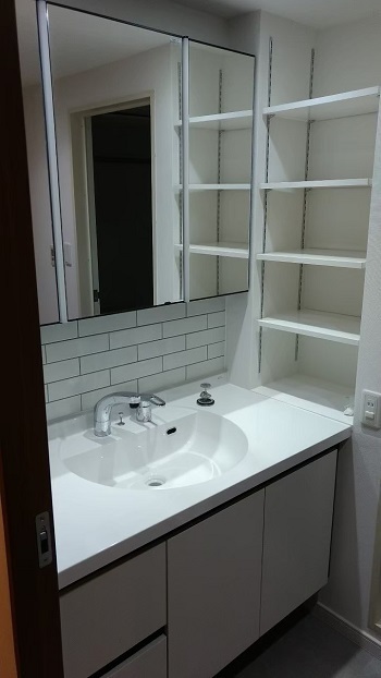 3/19　LIXIL ルミシス　洗面化粧台