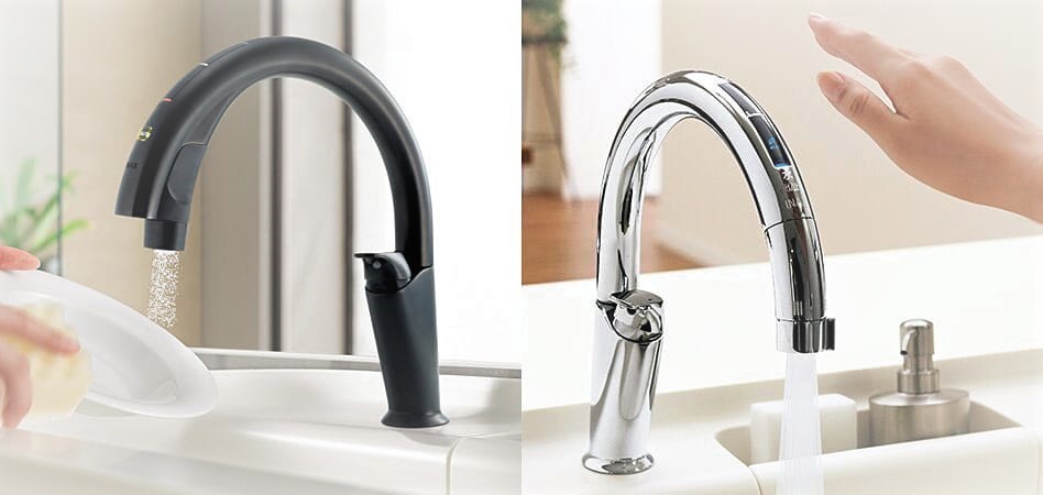 9/8 LIXIL キッチン水栓　ナビッシュ